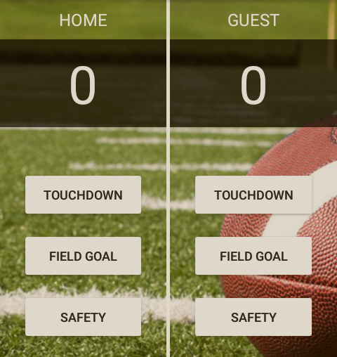 American Football Score App